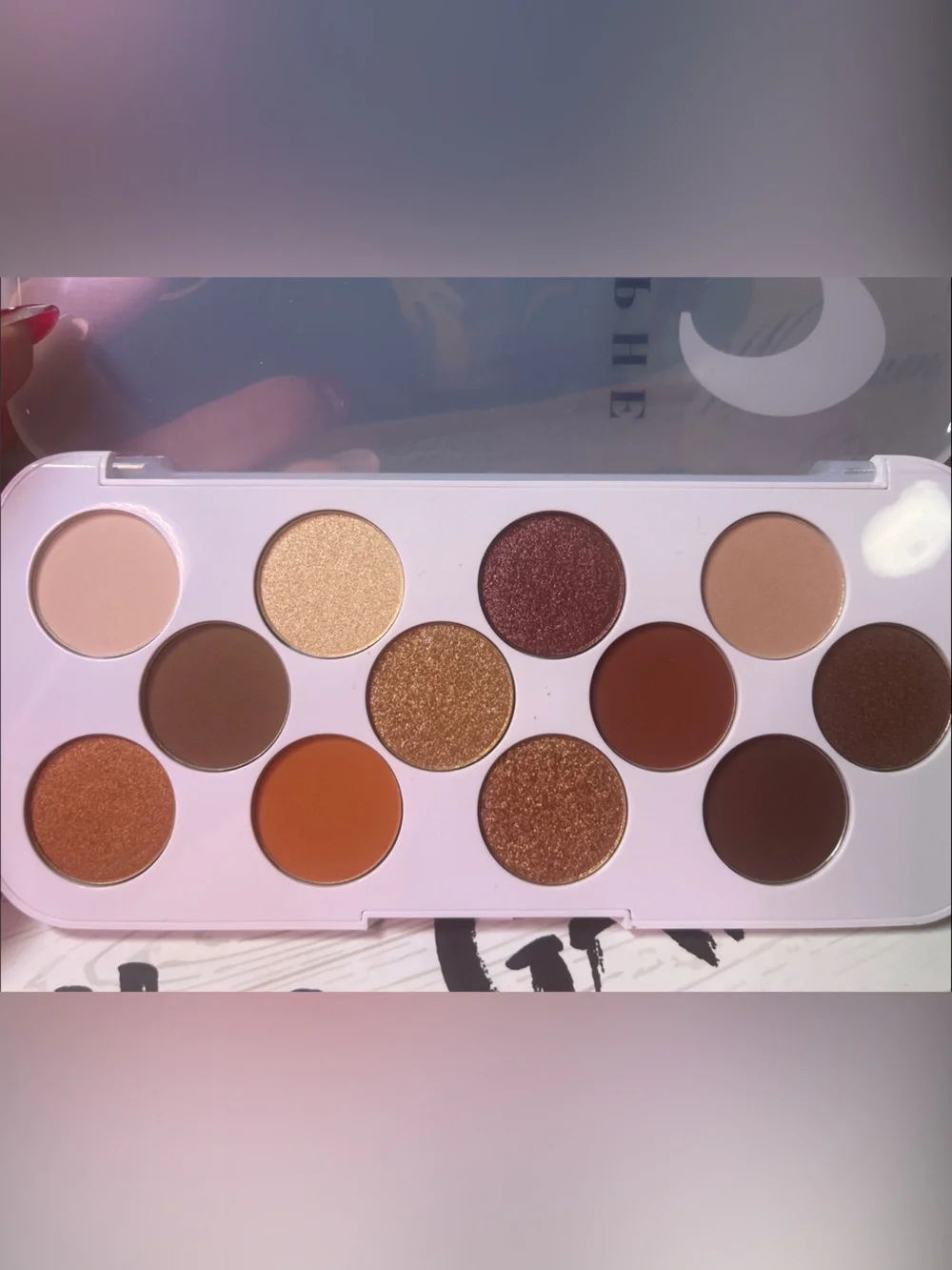 Morphe 12-Pan Neutral Eyeshadow Palette — Taupe, Brown & Mauve Hues
